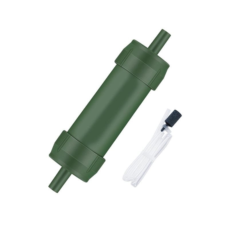 M01K منقي مياه محمول صغير للاس - مراجعة Water Purification Straw وسعره