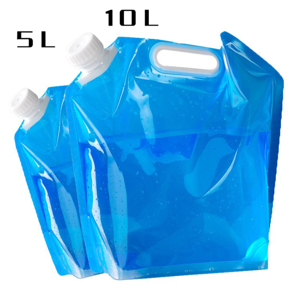 5/10L المحمولة التخييم حقيبة ا - مراجعة Water Bag Collapsible وسعره